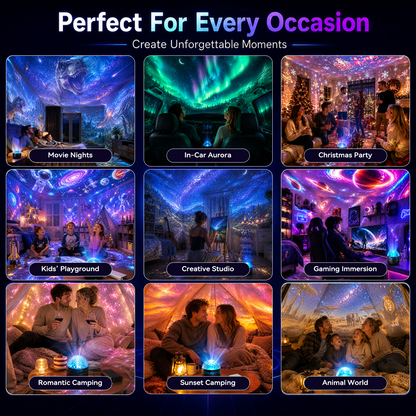 🦖 HOT DEAL 49% OFF |  Naxiohq 5D Galaxy Projector