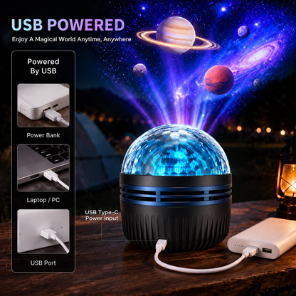 🦖 HOT DEAL 49% OFF |  Naxiohq 5D Galaxy Projector