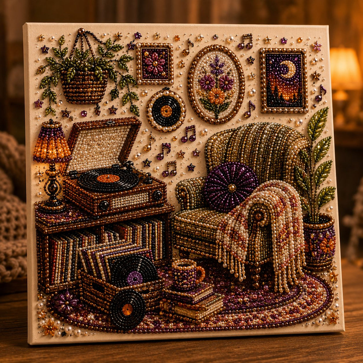 🔥HOT SALE 50% OFF🎁⚡50K+ SOLD! Almost Gone-💥✨ Cozy Hobby Rooms 3D Diamond Art Kit