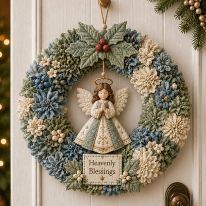 🎄🔥50% Off Last Day 🎊 3D Fabric Poke Wreath DIY Kit